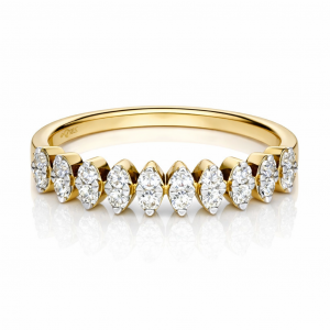 18k Yellow Gold Diamond Ring
