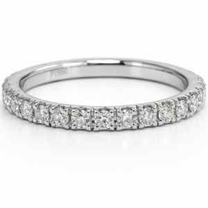 Platinum eternity band with 0.50ct diamonds